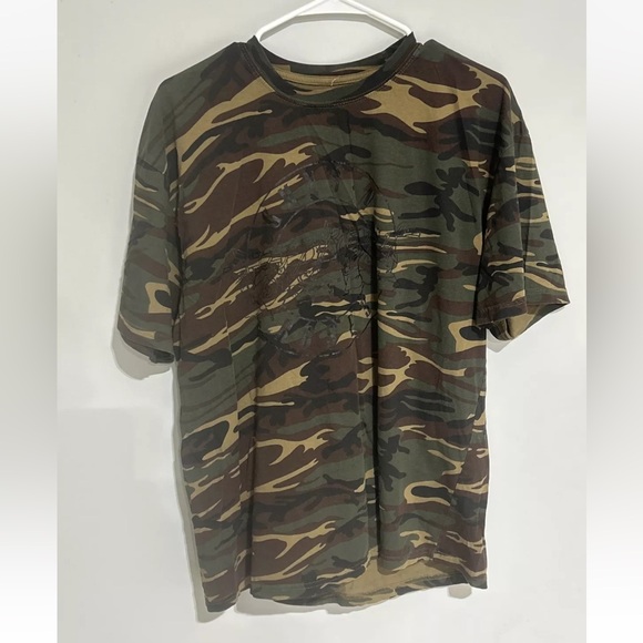 Guns N Roses Shirt Mens Extra Large XL Camouflage Rock Band Music. EXCELLENT - Picture 1 of 6